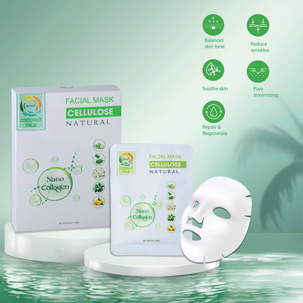 Mặt Nạ Cocomask - Facial Mask Phiên bản tiêu chuẩn (Hộp 5 miếng) - Ảnh 4