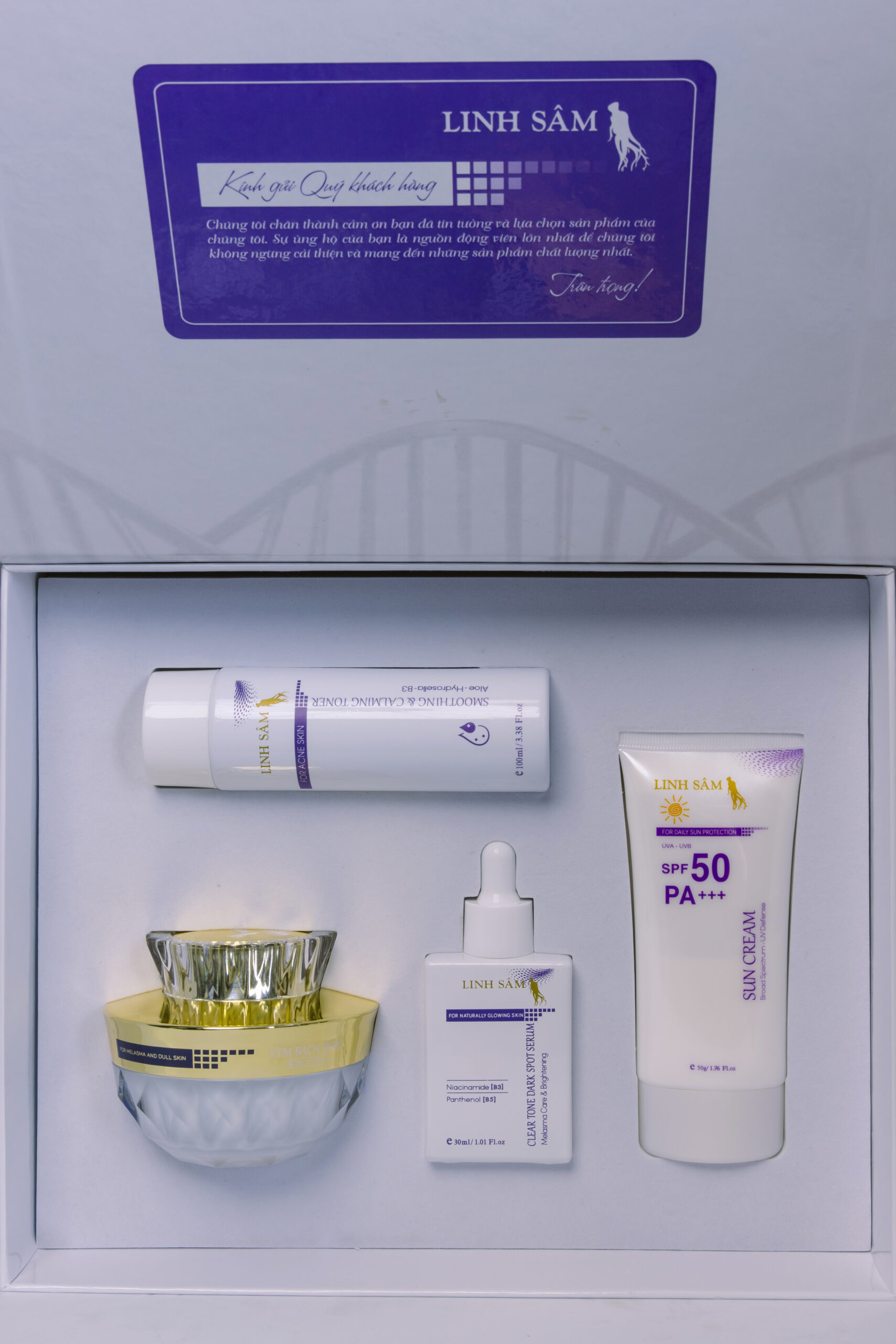 Bộ Chăm Sóc Da Nám Và Da Xạm - Melacare Pro Set (4 sản phẩm)