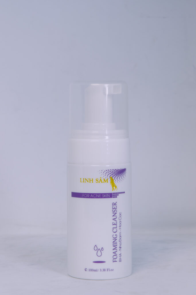 Bộ Chăm Sóc Mụn - Smooth Acne Care Set: Foaming Cleanser 100ml
