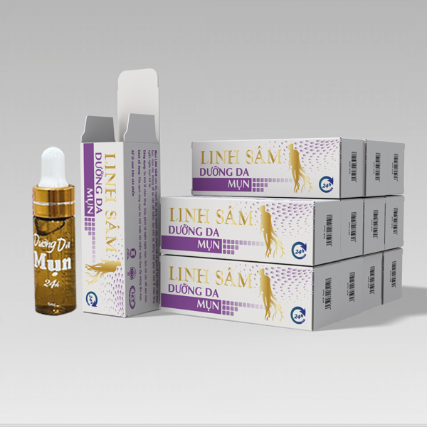 LINH SÂM – DƯỠNG DA MỤN (Combo 12 Chai 5ml) Freeship