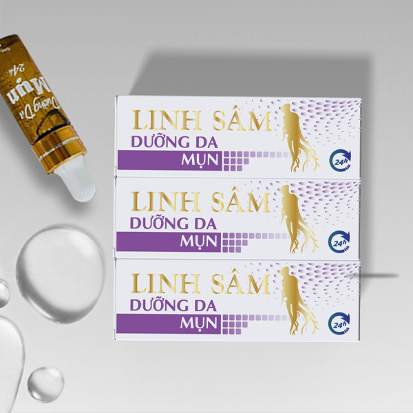 Alternative view of LINH SÂM – DƯỠNG DA MỤN (Combo 3 Chai 5ml) Freeship